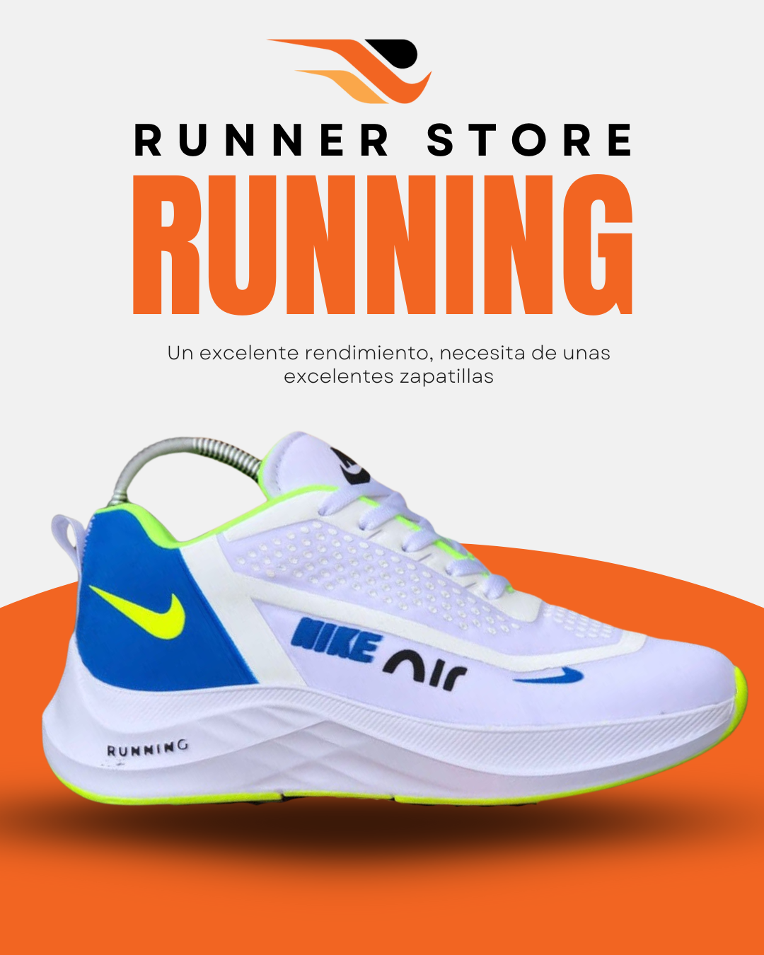 Nike Air Running Blanco