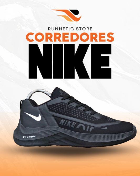 Nike Air Running Full Negro